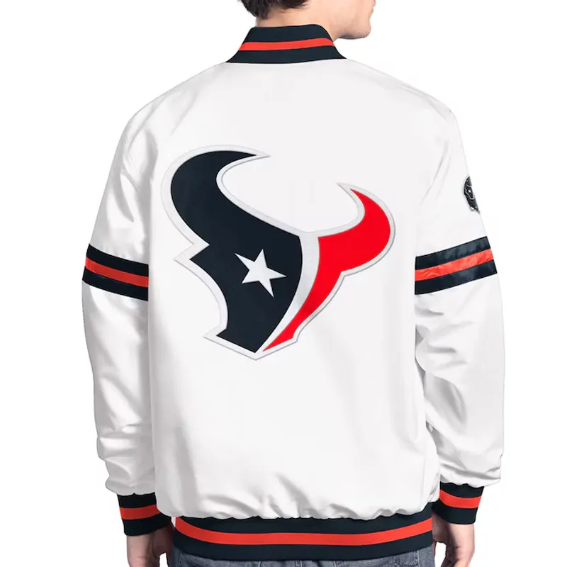 Houston texans scout satin jacket