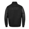 Houston texans triple black wool jacket