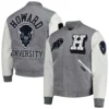 Howard bison graywhite classic varsity jacket