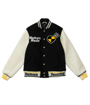 Human made asap rocky varsity jacket