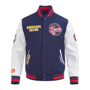 Indiana fever navy retro classic jacket