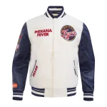 Indiana Fever Retro Classics Wool/Leather Jacket