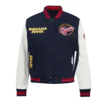 Indiana Fever Women's Retro Classics Wool/Leather Jacket