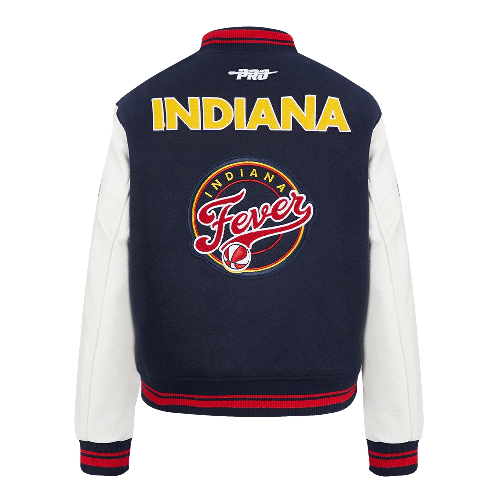 Indiana fever retro classics womens wool varsity jacket