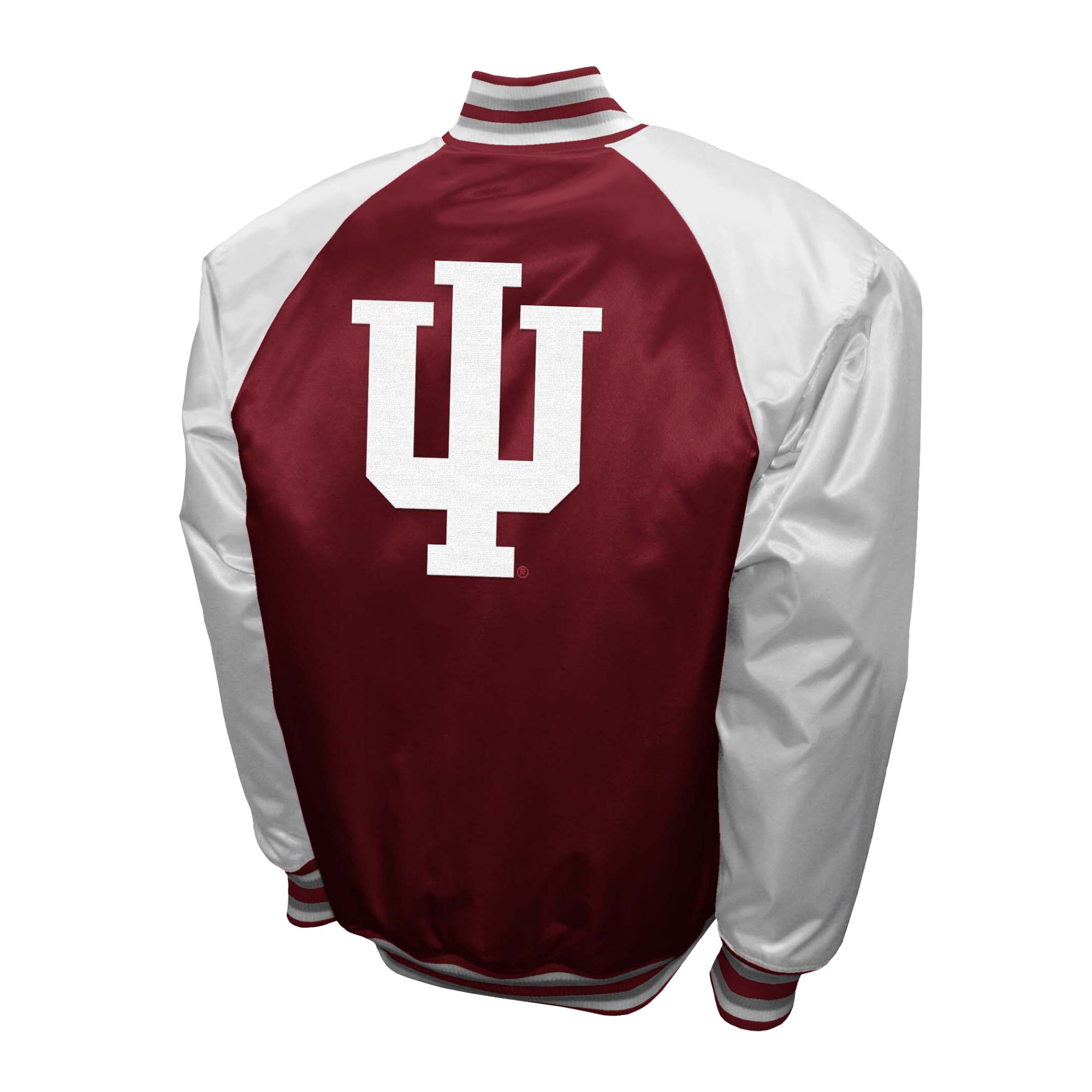 Indiana hoosiers franchise club the game satin varsity jacket 1