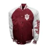 Indiana hoosiers franchise club the game satin varsity jacket 3