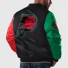 Indiana pacers black history month satin jacket