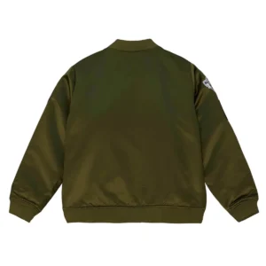 Indiana pacers flight green bomber jacket
