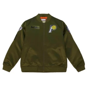 Indiana pacers flight jacket