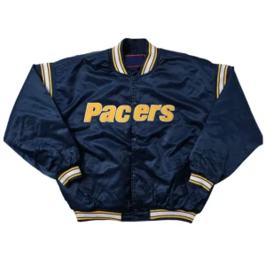 Indiana pacers navy vintage jacket