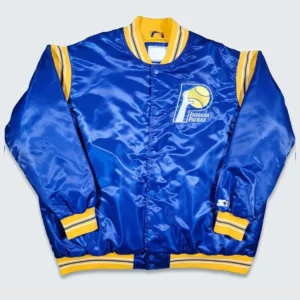 Indiana pacers teddy satin jacket