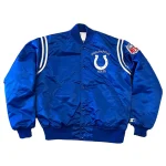 Indianapolis Colts 80's Vintage Blue Satin Jacket