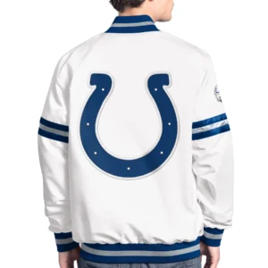 Indianapolis colts scout satin jacket
