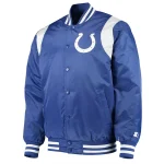 Indianapolis Colts Prime Time Blue Satin Jacket