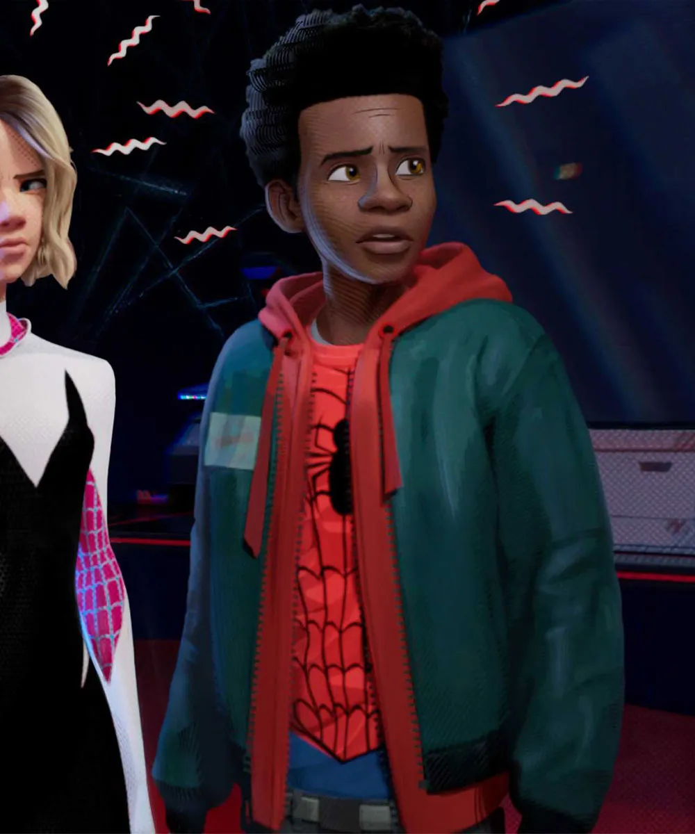 Into the spider verse hoodie
