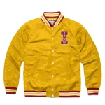 Iowa State Cyclones Vintage Logo Yellow Satin Jacket