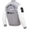 Jackson state tigers classic wool leather jacket