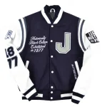 Jackson State University Motto 2.0 Wool/Leather Jacket