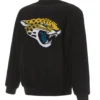 Jacksonville jaguars black wool jacket