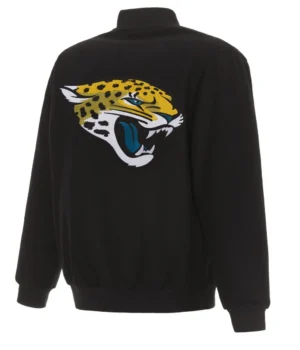 Jacksonville jaguars black wool jacket