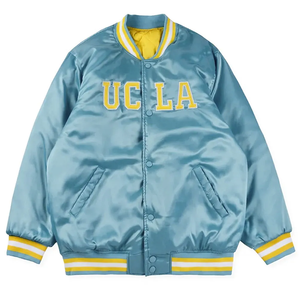 Justin bieber ucla bomber jacket