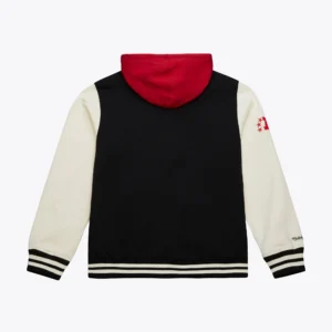 Kansas city chiefs black sideline fleece jacket