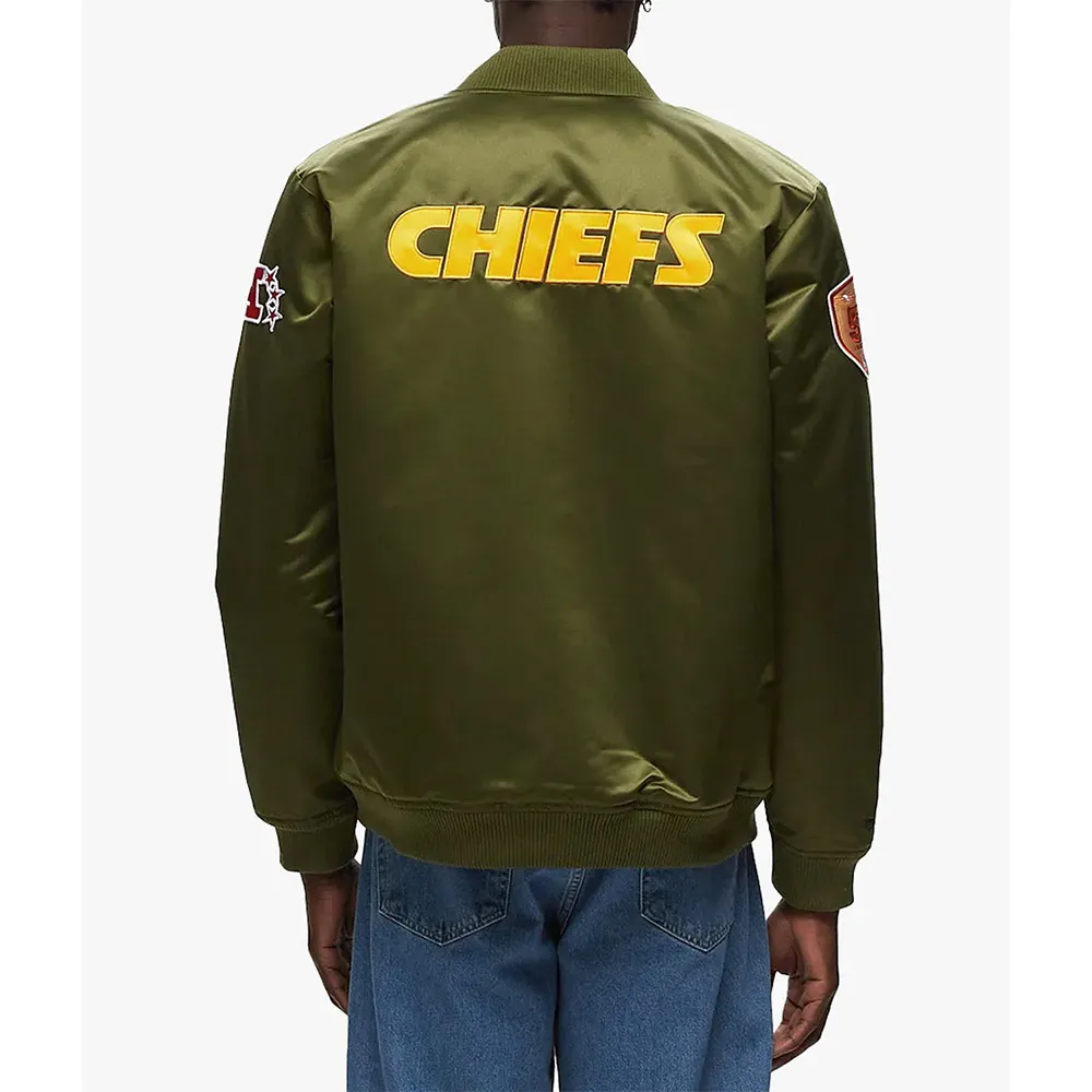Kansas city chiefs bomber jacket