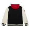 Kansas city chiefs courtside hooded varsity jacket