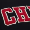 Kansas city chiefs courtside hooded varsity team logo