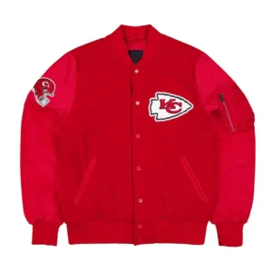 Kansas city chiefs ma 1 varsity jacket