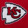 Kansas city chiefs pro standard script tail wool and leather varsity jacket 5