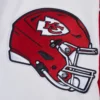 Kansas city chiefs pro standard script tail wool and leather varsity jacket 8