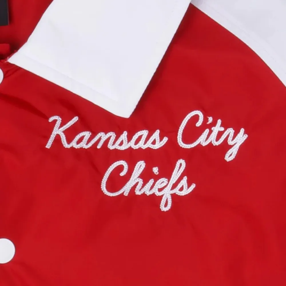 Kansas city chiefs red and white jacket