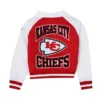 Kansas city chiefs red throwback jacket