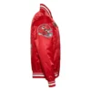 Kansas city chiefs turn it up m full snap varsity jacket
