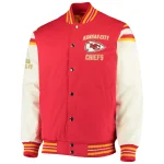Kansas City Chiefs Victory Formation Commemorative Wool/Leather Jacket