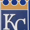 Kansas city royals handcrafted logo wool jacket blue 3