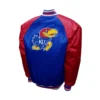 Kansas jayhawks franchise club the game satin varsity jacket 1