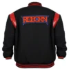 Kavinsky reborn varsity jacket back