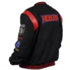 Kavinsky reborn varsity jacket curve back