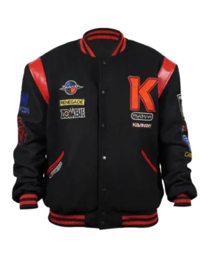 Kavinsky reborn varsity jacket front