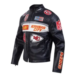 Kc chiefs moto jacket