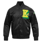 Kentucky State Thorobreds Classic Black Satin Jacket