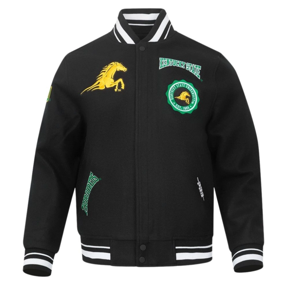 Kentucky state thorobreds crest emblem jacket