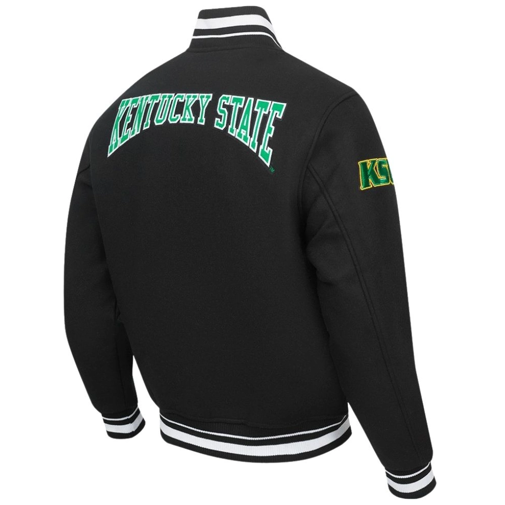 Kentucky state thorobreds crest emblem wool jacket