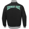 Kentucky state thorobreds crest emblem wool varsity jacket
