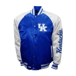 Kentucky Wildcats The Game Blue/Silver Satin Jacket