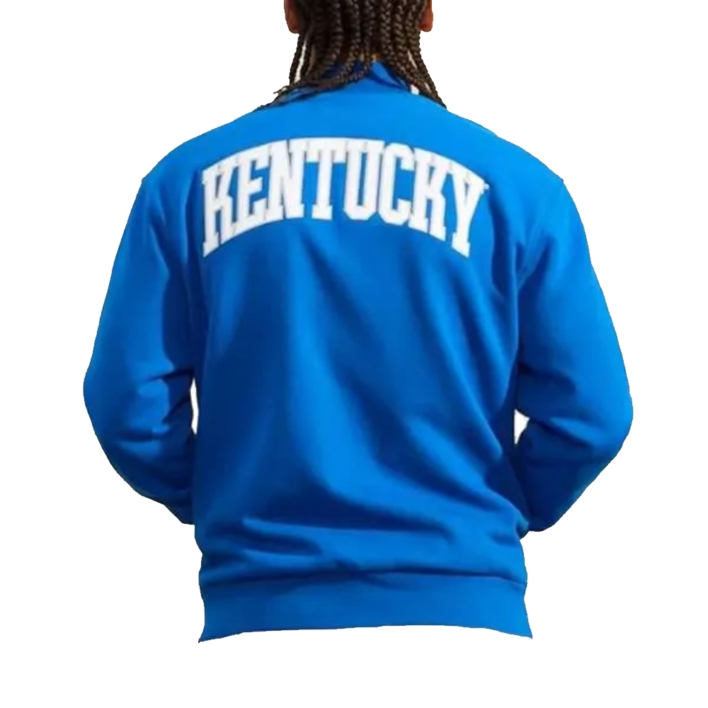 Kentucky wildcats power blue fleece jacket