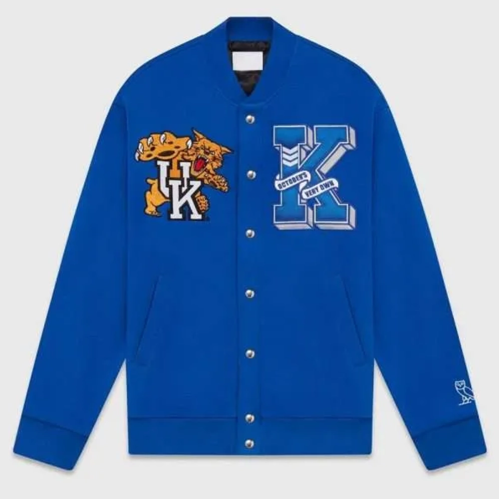 Kentucky wildcats power fleece varsity jacket