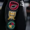 Khadarel hodge hbcu jacket leather sleeves patches